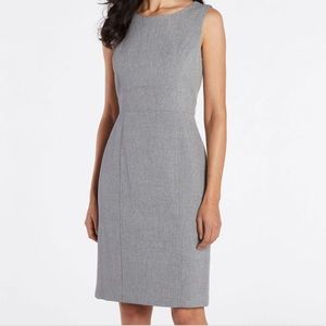 NWT Kasper sheath business/interview dress grey